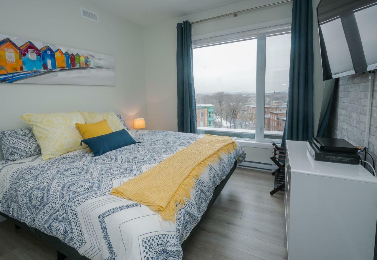 Penthouse On Charest - With Parking And Gym Ville de Québec