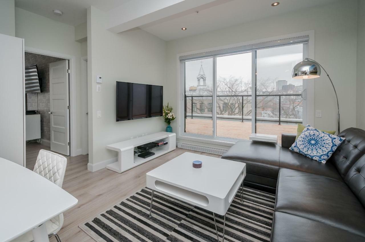 Penthouse On Charest - With Parking And Gym Appartement